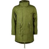 Superdry - Essential - Jas - Groen - Herenparka met Gewatteerde Bodywarmer