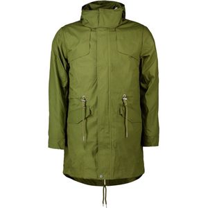 Superdry - Essential - Jas - Groen - Herenparka met Gewatteerde Bodywarmer