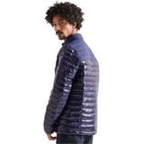 Superdry - Studios Contrast Core - Gewatteerde Jas - Blauw - 90% Dons, 10% Veren