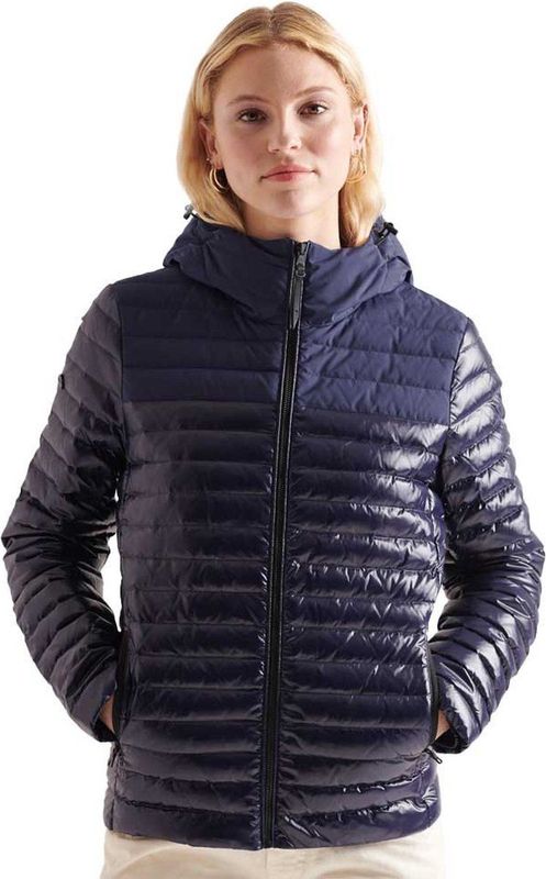 Studios - Donsjack - Lichtgewicht - Donkerblauw - Polyester - Capuchon