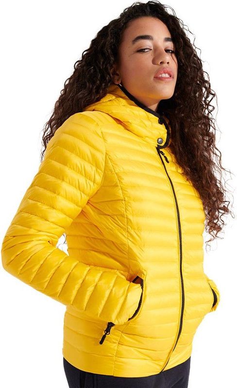 Superdry - Core Donsjack - Gewatteerd - Zwart - Nylon