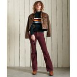 Superdry - W7010445A - Jeans - Granaatappel - Katoen