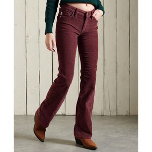 Superdry - W7010445A - Jeans - Granaatappel - Katoen