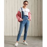 Superdry Dames Cl Tee T-shirt, Briljant White, XXS