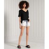 SUPERDRY Lace Hot Korte Jeans - Dames - Optic