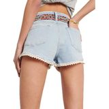 Superdry - Lace Hot - Korte Jeans - Met Rits- en Knoopsluiting - Dames
