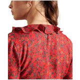 Zomerjurk - Overslag - Ruches - Viscose 100% - Dames