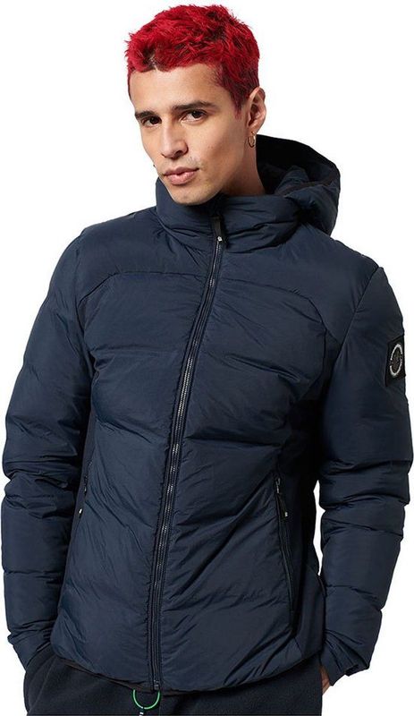 Superdry - Expedition - Down Jas - Zwart - 90/10 Donsvulling, Verstelbare Capuchon