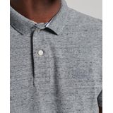 Superdry Classic Pique Polo Met Korte Mouwen Grijs S Man