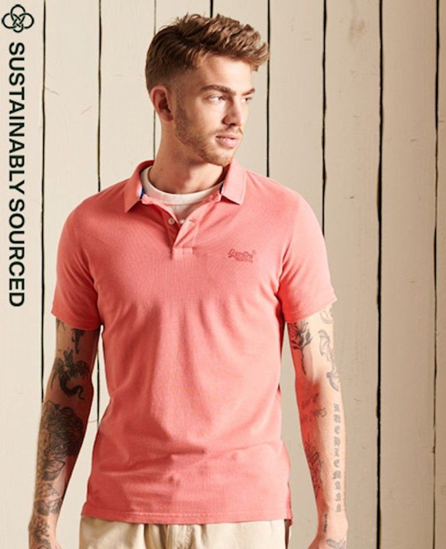 Superdry Heren Vint Destroy Polo
