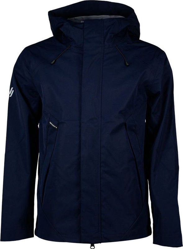 Superdry - Billie - Jas - Blauw - Leer - Dames