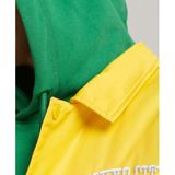 Superdry - Snap Coach Jas - Zwart - Polyester