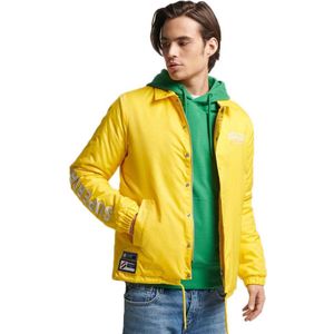 Superdry - Klassiek Coachjack - Sportief - Zwart - 100% Gerecycled Polyester