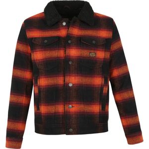 Superdry - Highwayman Trucker Jas - Ruitjesmotief - Wollen - Zachte Voering