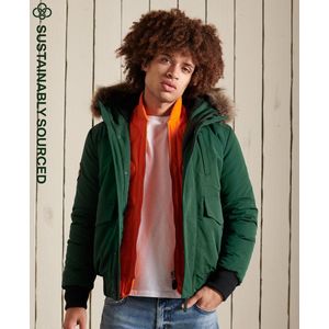 Superdry - Everest Bomber Jacket voor heren - Diverse kleuren - Winterjas - L  - Bottle Green