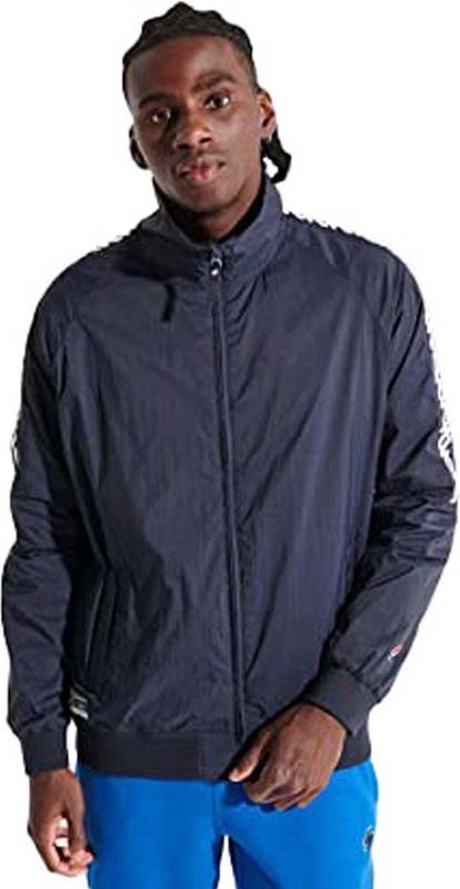 Superdry - Track SD - Waterdichte Jas - Casual Fit - Zwart