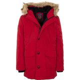 SUPERDRY Everest Parka Mannen Rood - Maat S