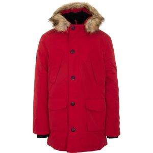 Superdry - Everest Parka Jacket voor heren - Diverse kleuren - Winterjas - M  - Hike Red