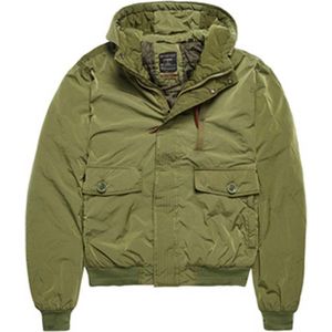 Superdry - New Military Everest Bomberjack - Zwart - Synthetisch