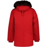 Superdry - Rookie Down Jas - Rood - Polyester/Katoen - Heren