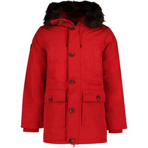 Superdry - Rookie Down Jas - Rood - Polyester/Katoen - Heren
