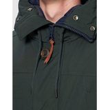 Superdry - Rookie Park - Donsjack - Zwart - Dons en Veren - Afneembare Capuchon