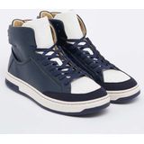 SUPERDRY Vegan Basker Sport High Sneakers - Deep Navy - Duurzame Materialen