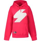 Superdry Code Logo Che Os Hoodie Roze Vrouw