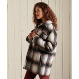 Superdry - Overhemdjas - Wolmix - Oversized - Knoopsluiting - Vier Buitenzakken