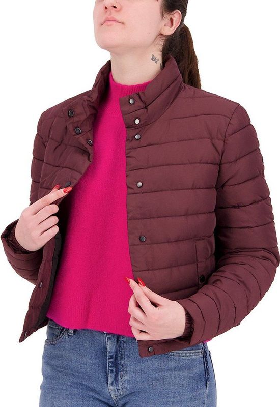 Superdry - Boxy Fuji - Tussenjas - Gewatteerd - Zwart - Polyester