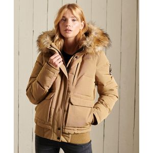Superdry Dames Everest bomberjack met capuchon