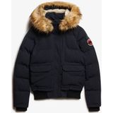 Superdry - Everest - Donsjack - Dames - Gewatteerde Voering - Met Imitatiebont