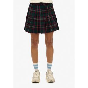 Superdry - Geruite Minirok - Ruitpatroon - 65% Polyester