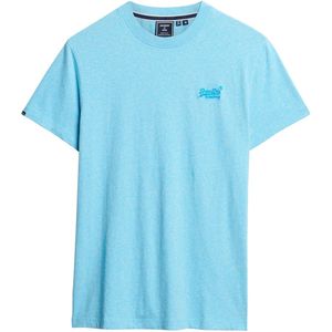 Superdry - Vintage Logo - T-shirt - Zwart - Biologisch Katoen