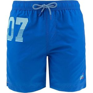 Superdry - Waterpolo Rits Zwemshort - Blauw - Polyamide