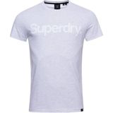 Superdry - Core Logo - T-shirt - Zwart - Biologisch Katoen