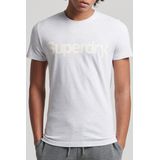 Superdry - Core Logo - T-shirt - Zwart - Biologisch Katoen