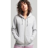 Superdry - Sweat Hoodie - Groen - Biologische Katoen - Geborduurd Logo