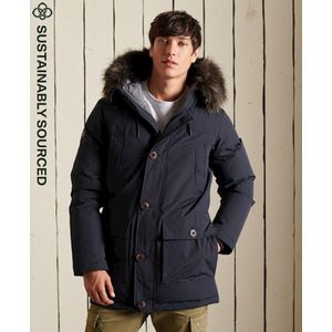 Superdry - Rookie Down Parka - Winterjas - Groen - 80/20 Donsvulling