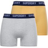 SUPERDRY - Multi - Boxershorts - 2-pack - Zwart - Katoen