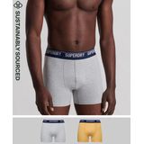 SUPERDRY - Multi - Boxershorts - 2-pack - Zwart - Katoen