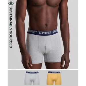 SUPERDRY - Multi - Boxershorts - 2-pack - Zwart - Katoen