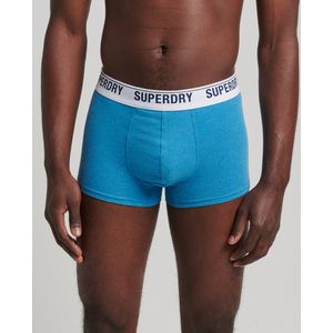 SUPERDRY - Multi - Boxershorts - 2-Pack - Zwart - Katoen