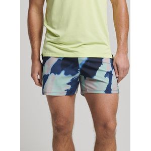 Superdry - Run Race - Korte Broek - Zwart - Ademend en Vochtafvoerend Polyester
