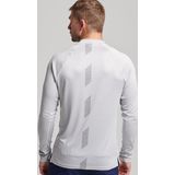 Superdry Train Mock Neck Top T-shirt Met Lange Mouwen Grijs Man