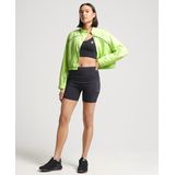 Superdry - Run Cropped Jas - Geel - Weerbestendig - Vrouw