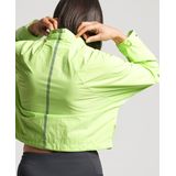 Superdry - Run Cropped Jas - Geel - Weerbestendig - Vrouw