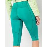 Superdry - Run Cropped Tight Leggings - Zwart - Polyester/Elastaan