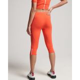Superdry Run Cropped 3/4 Leggings Oranje Vrouw