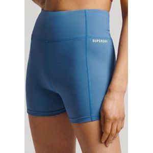 Superdry Multi Sport Tight Korte Leggings Blauw Vrouw